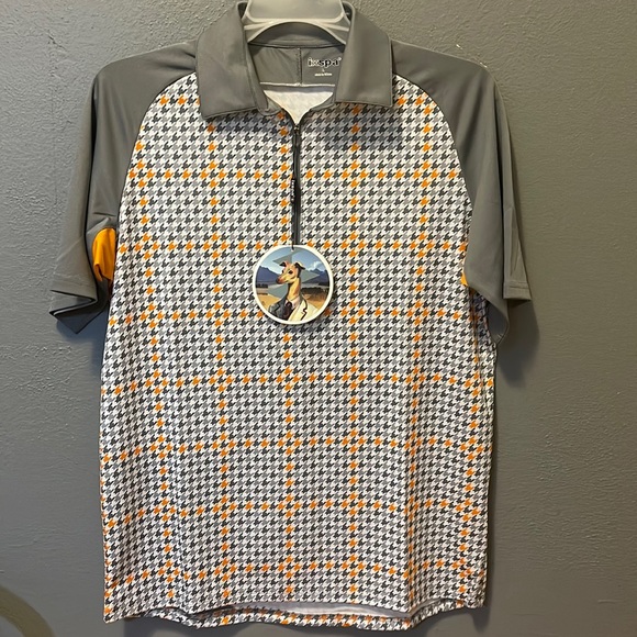 Nwt Ixspa Men's  Hound’s tooth check Size L - Picture 1 of 7
